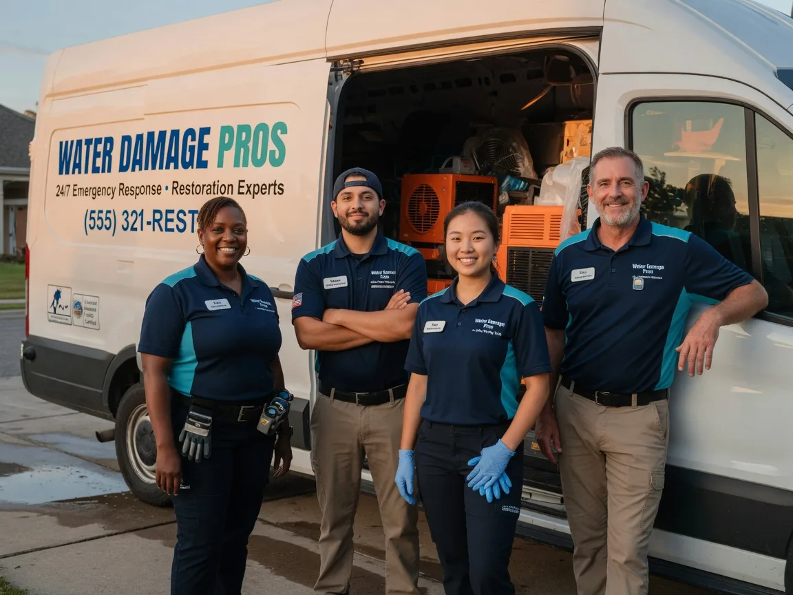 Water Damage Restoration company in New Canton, IL